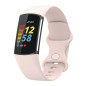 Wownadu Bracelets Compatible pour Fitbit Charge 5 / Charge 6 Bracelet de Rechange Band Rose pour Femme Homme Silicone Sport Stra Wownadu Bracelets Compatible pour Fitbit Charge 5 / Charge 6 Bracelet de Rechange Band Rose pour Femme Homme Silicone Sport Stra