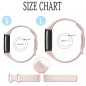 Wownadu Bracelets Compatible pour Fitbit Charge 5 / Charge 6 Bracelet de Rechange Band Rose pour Femme Homme Silicone Sport Stra Wownadu Bracelets Compatible pour Fitbit Charge 5 / Charge 6 Bracelet de Rechange Band Rose pour Femme Homme Silicone Sport Stra