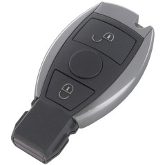 Coque de clé à Distance de Voiture pour Mercedes Benz A B C E Classe W203 W204 W205 W210 W211 W212 W221 après 2000 Ans (2 Bouton