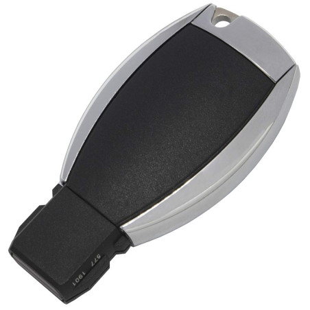 Coque de clé à Distance de Voiture pour Mercedes Benz A B C E Classe W203 W204 W205 W210 W211 W212 W221 après 2000 Ans (2 Bouton
