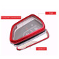 SKTU Coque de clé de Voiture en TPU pour Golf 8 S Eat Leon MK 4 Tarraco Ateca S Koda Octavia 2020+, Rouge SKTU Coque de clé de Voiture en TPU pour Golf 8 S Eat Leon MK 4 Tarraco Ateca S Koda Octavia 2020+, Rouge