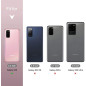 ULAK Coque Galaxy S20 Paillettes, Transparente Étui Housse Souple Bumper TPU Protection Antichoc Anti-Rayures Coque pour Samsung ULAK Coque Galaxy S20 Paillettes, Transparente Étui Housse Souple Bumper TPU Protection Antichoc Anti-Rayures Coque pour Samsung