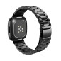 MoKo Bracelet en Métal Compatible avec Fitbit Versa 4/Versa 3/Sense 2/Sense, Bracelet de Montre de Remplacement en Acier Inoxyda MoKo Bracelet en Métal Compatible avec Fitbit Versa 4/Versa 3/Sense 2/Sense, Bracelet de Montre de Remplacement en Acier Inoxyda
