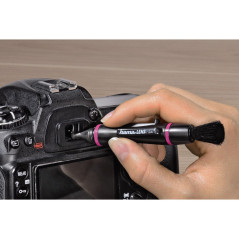 Hama Pinceau de nettoyage pour objectif (Lenspen) "MicroPro II" (pour le nettoyage des lentilles et des filtres, 9 cm de long, L