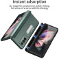 Coque Étui pour Galaxy Z Fold 3 5G,Coque Tout Compris Pliante à charnière, Housse de téléphone Pliable pour Samsung Galaxy Z Fol Coque Étui pour Galaxy Z Fold 3 5G,Coque Tout Compris Pliante à charnière, Housse de téléphone Pliable pour Samsung Galaxy Z Fol