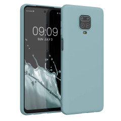kwmobile Housse Compatible avec Xiaomi Redmi Note 9S / 9 Pro / 9 Pro Max Coque - Housse de téléphone Protection Souple en Silico
