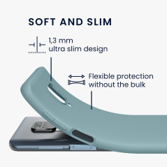 kwmobile Housse Compatible avec Xiaomi Redmi Note 9S / 9 Pro / 9 Pro Max Coque - Housse de téléphone Protection Souple en Silico