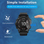 4 Pièces Verre Trempé Compatible Garmin Fenix 6X Pro/Sapphire Editions/Solar Edition 51mm / Huawei Watch GT 2 Pro 46mm, 9H Duret 4 Pièces Verre Trempé Compatible Garmin Fenix 6X Pro/Sapphire Editions/Solar Edition 51mm / Huawei Watch GT 2 Pro 46mm, 9H Duret