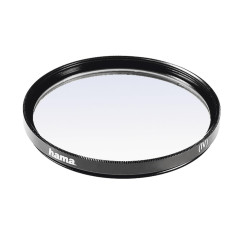 Hama Filtre UV (anti-UV et protection, compensation 2X, traitement antireflet, pour objectifs d'appareils photo 37 mm, O-Haze, t