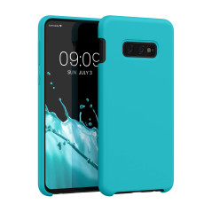 kwmobile Housse Compatible avec Samsung Galaxy S10e Coque - Housse de téléphone Protection Souple en TPU Silicone - Cool Glacier