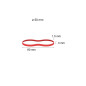 D.RECT Bande Élastique 1.5x3mm 1/2 Circonférence 80mm | Bandes Élastiques pour le Ménage, le Travail, le Bureau | Réutilisable, D.RECT Bande Élastique 1.5x3mm 1/2 Circonférence 80mm | Bandes Élastiques pour le Ménage, le Travail, le Bureau | Réutilisable,