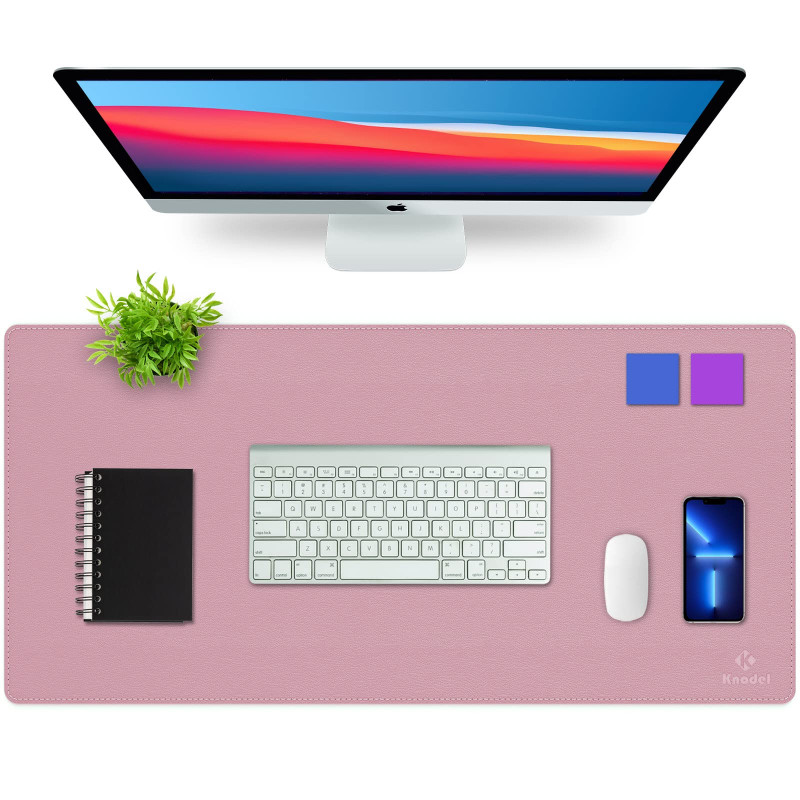 Knodel Tapis de Bureau, Tapis Bureau, Tapis Bureau Sous Main, Tapis de Portable, Sous Main Bureau, Double Face (40cm x 80cm, Vio Knodel Tapis de Bureau, Tapis Bureau, Tapis Bureau Sous Main, Tapis de Portable, Sous Main Bureau, Double Face (40cm x 80cm, Vio