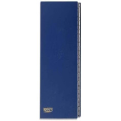 EXACOMPTA Trieur alphabétique 26 compartiments bleu, couverture rigide plastifiée, onglets en plastique