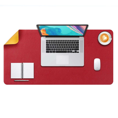 DOBAOJIA Tapis de Souris Grand, sous Main Bureau XL, Mouse Pad Mat Prolongé, Tapis de Portable, Tableau d'Écriture, Buvard de Bu