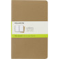Moleskine - Cahier Journal - Ensemble De 3 Carnets Avec Pages À Pages Blanches - Couverture En Carton Et Piqûres De Coton Appar Moleskine - Cahier Journal - Ensemble De 3 Carnets Avec Pages À Pages Blanches - Couverture En Carton Et Piqûres De Coton Appar