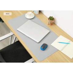 ARNTY Sous Main Bureau Cuir,Tapis de Bureau Cuir,Étanche Grand Tapis de Souris Bureau,Ultra Mince Dessous Pad de Bureau pour Bur