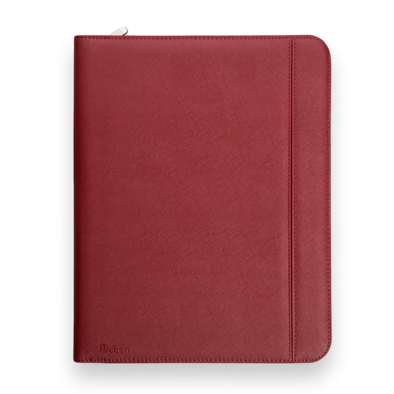 Vebon® Porte-Documents A4 Grand Rome I Double Fermeture éclair + Pince I Porte-Documents de conférence + Sacoche pour Ordinateur Vebon® Porte-Documents A4 Grand Rome I Double Fermeture éclair + Pince I Porte-Documents de conférence + Sacoche pour Ordinateur