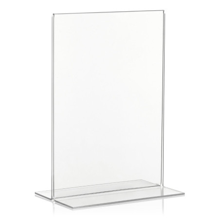 VITAdisplays® Présentoir de table DIN A5 en Plexiglas®