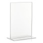 VITAdisplays® Présentoir de table DIN A5 en Plexiglas® VITAdisplays® Présentoir de table DIN A5 en Plexiglas®