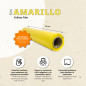 Film d'emballage étirable, film plastique jaune pour l'emballage, rouleau de protection en plastique pour l'expédition, rouleau 