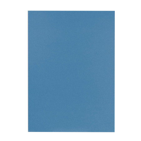 Falken - Réf. 80004120002F - Carton de 100 chemises carte recyclée A4 - Bleu