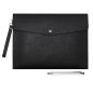 Wonderpool Porte-documents multifonction A4 en simili cuir - Porte-documents pour papier à lettres et organisateur de papeterie, Wonderpool Porte-documents multifonction A4 en simili cuir - Porte-documents pour papier à lettres et organisateur de papeterie,