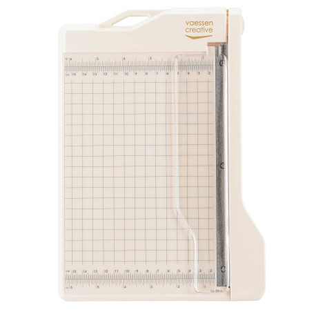 Vaessen Creative 2137-038 Massicot Trim Easy, 15,2 x 21,6 cm, Machine pour Couper Cartonné, Papier Mousse, Feutre, Feuilles de L