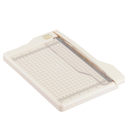 Vaessen Creative 2137-038 Massicot Trim Easy, 15,2 x 21,6 cm, Machine pour Couper Cartonné, Papier Mousse, Feutre, Feuilles de L