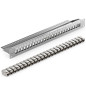 deleyCON Kit de 24 Ports Panneau de Brassage Modulaire 1 U 19" Installation en Rack + 24x Modules Keystone RJ45 CAT6a Compatible