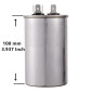 BOJACK 40uf 370 450 V AC CBB65 Condensateur rond de démarrage moteur et ventilateur 40 MFD 10000 AFC BOJACK 40uf 370 450 V AC CBB65 Condensateur rond de démarrage moteur et ventilateur 40 MFD 10000 AFC