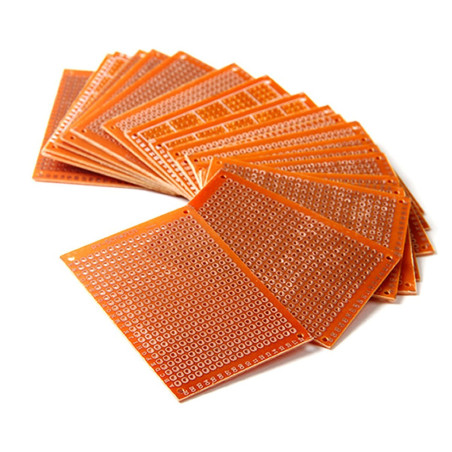 HiLetgo 20pcs 5x7CM 94HB cartes de prototypage bakélite à souder finition prototype carte PCB Conseil 5X7 CM bricolage prototype