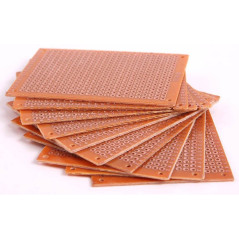 HiLetgo 20pcs 5x7CM 94HB cartes de prototypage bakélite à souder finition prototype carte PCB Conseil 5X7 CM bricolage prototype