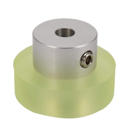 XIAOJUN Roue de mesure de roue 'codeur industriel en polyuréthane d'aluminium de 100 mm pour codeur rotatif de mesure