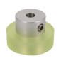 XIAOJUN Roue de mesure de roue 'codeur industriel en polyuréthane d'aluminium de 100 mm pour codeur rotatif de mesure XIAOJUN Roue de mesure de roue 'codeur industriel en polyuréthane d'aluminium de 100 mm pour codeur rotatif de mesure
