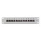 LogiLink Panneau de brassage 12 ports Cat6 RJ45 25,4 cm (10") Blindage intégral Gris (Import Allemagne) LogiLink Panneau de brassage 12 ports Cat6 RJ45 25,4 cm (10") Blindage intégral Gris (Import Allemagne)