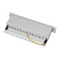 LogiLink Panneau de brassage 12 ports Cat6 RJ45 25,4 cm (10") Blindage intégral Gris (Import Allemagne) LogiLink Panneau de brassage 12 ports Cat6 RJ45 25,4 cm (10") Blindage intégral Gris (Import Allemagne)