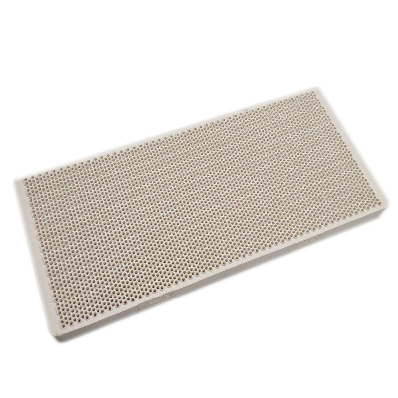 METER STAR Pièces de chauffage à gaz à haute efficacité avec plaque en céramique brûlante 17,5 cm x 7,5 cm x 1,4 cm Brûleur infr METER STAR Pièces de chauffage à gaz à haute efficacité avec plaque en céramique brûlante 17,5 cm x 7,5 cm x 1,4 cm Brûleur infr