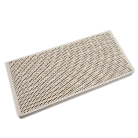 METER STAR Pièces de chauffage à gaz à haute efficacité avec plaque en céramique brûlante 17,5 cm x 7,5 cm x 1,4 cm Brûleur infr