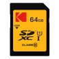 Carte SD 64 Go UHS-I U1 V10 SDHC/XC - Vitesse de Lecture 85MB/s Max - Vitesse d'Écriture 25MB/s Max - Stockage de Vidéos Full HD Carte SD 64 Go UHS-I U1 V10 SDHC/XC - Vitesse de Lecture 85MB/s Max - Vitesse d'Écriture 25MB/s Max - Stockage de Vidéos Full HD
