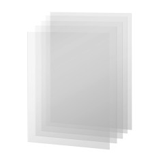 KOYOFEI 6 PCS FEP Film Imprimante 3D Accessoires Pièces Rechange, FEP Film pour Mars 4/Ultra, Mars 5, Saturn, Satun S, Photon Mo