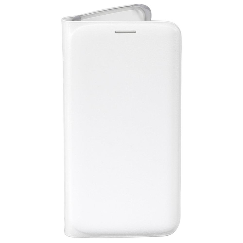 Samsung Flip Wallet Etui en PU pour Samsung Galaxy S6 Edge Blanc Samsung Flip Wallet Etui en PU pour Samsung Galaxy S6 Edge Blanc