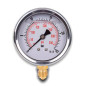 Manomètre glycérine connexion radiale, IP65 inox 63 mm avec connecteur bas, 1/4 glycérine (0-25bar) Manomètre glycérine connexion radiale, IP65 inox 63 mm avec connecteur bas, 1/4 glycérine (0-25bar)