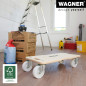 WAGNER design yourself, Chariot de Transport MM 1326 I 59 x 29 x 13,5 cm - Charge 400 kg - pour Objets encombrants, matériel et WAGNER design yourself, Chariot de Transport MM 1326 I 59 x 29 x 13,5 cm - Charge 400 kg - pour Objets encombrants, matériel et
