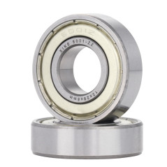 XiKe 6001ZZ Roulements à billes 12x28x8mm - Acier 100Cr6 - Double joint métallique - Pré-lubrifié - Lot de 2.