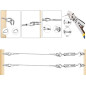 TooTaci Kit M5 Tendeur Filin Acier 3mm, M5 Tendeur Cable Inox en acier inoxydable 304, Crochets à Oeil,Manchons de Câble Métalli TooTaci Kit M5 Tendeur Filin Acier 3mm, M5 Tendeur Cable Inox en acier inoxydable 304, Crochets à Oeil,Manchons de Câble Métalli