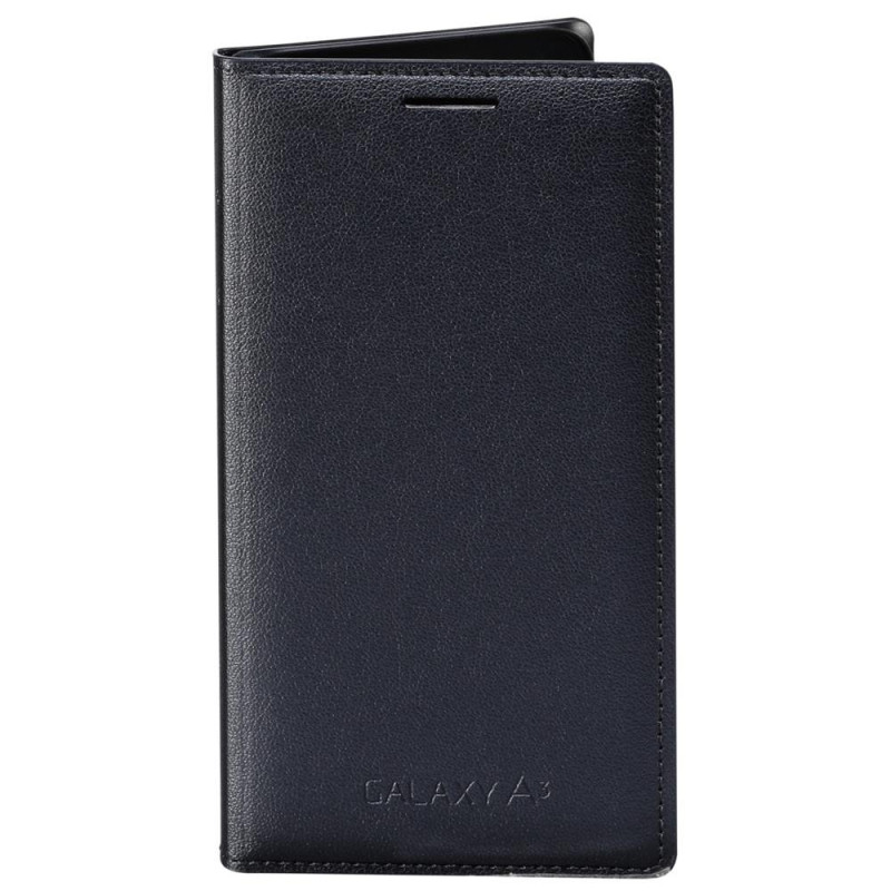 Samsung Etui de Protection Folio avec Fonction Marche/Arrêt Ecran Automatique pour Samsung Galaxy A3 (2015) - Noir Charbon Samsung Etui de Protection Folio avec Fonction Marche/Arrêt Ecran Automatique pour Samsung Galaxy A3 (2015) - Noir Charbon