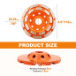 Disque Diamant,Meule assiette diamantée 115mm - BRSCHNITT béton universel 115 mm x 22,2 mm meule double rangée Disque Diamant,Meule assiette diamantée 115mm - BRSCHNITT béton universel 115 mm x 22,2 mm meule double rangée