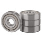 XiKe 6200ZZ Roulement à billes scellé 10x30x9mm Acier au chrome et Double joint métallique, 6200-2Z Roulements à billes à gorge XiKe 6200ZZ Roulement à billes scellé 10x30x9mm Acier au chrome et Double joint métallique, 6200-2Z Roulements à billes à gorge