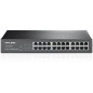 TP-Link TL-SF1024D Switch 24 Ports 10/100 Mbps (Bureau/Rackable, Boîtier Métal) TP-Link TL-SF1024D Switch 24 Ports 10/100 Mbps (Bureau/Rackable, Boîtier Métal)