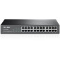 TP-Link TL-SF1024D Switch 24 Ports 10/100 Mbps (Bureau/Rackable, Boîtier Métal) TP-Link TL-SF1024D Switch 24 Ports 10/100 Mbps (Bureau/Rackable, Boîtier Métal)